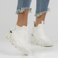 Leather shoes Filippo DP3551/22 WH white