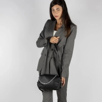 Black handbag motolux