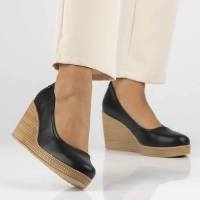 Leather shoes Filippo DP3521/24 BK black