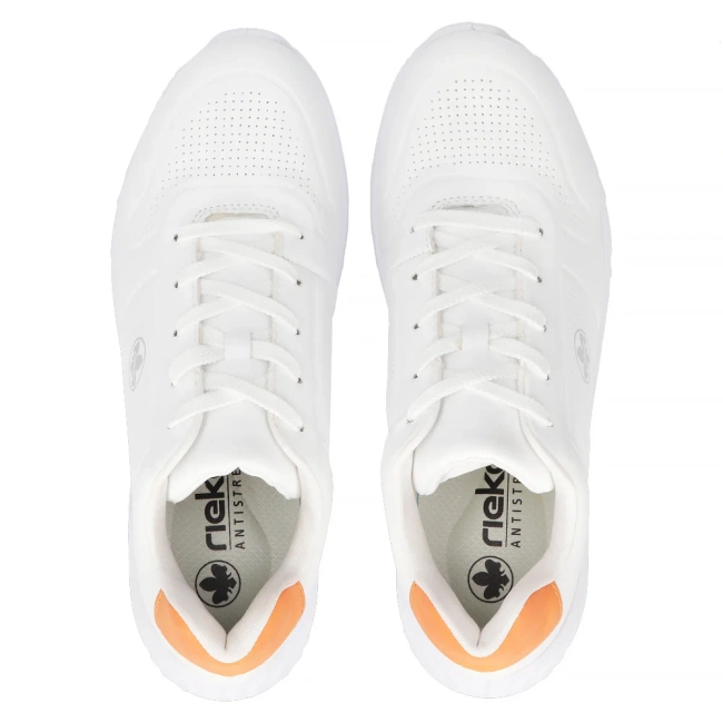 Sneakersy Rieker N5202-80 białe