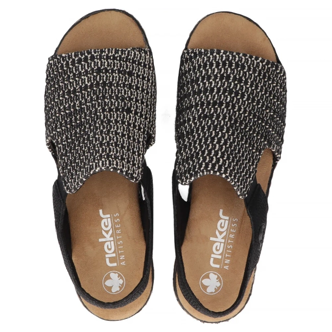 Sandals Rieker 62971-00 Black