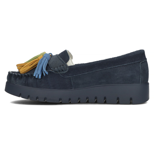 Leather shoes Filippo DP3535/23 NV navy