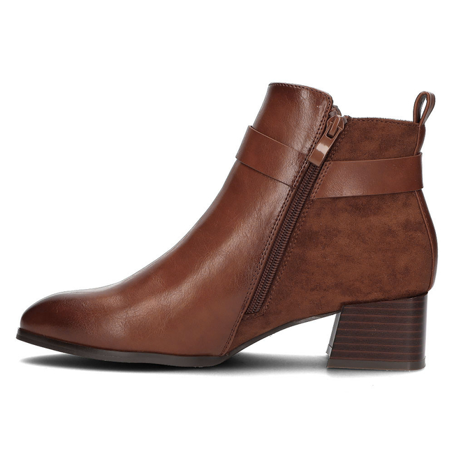 Botki Filippo DBT3013/21 BR brązowe