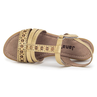 Sandały JANA 8-28114-28 951 Gold Metallic