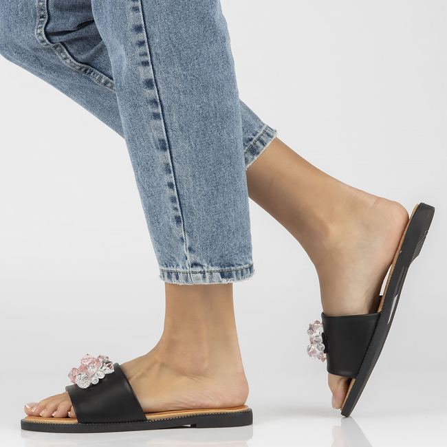 Slippers Filippo DK4624/23 BK black