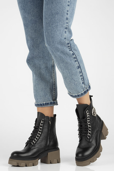 Filippo leather boots 60376 black