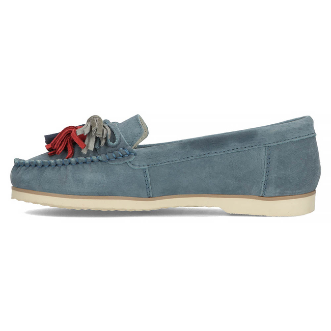 Leather loafers Filippo DP3512/22 NV navy blue