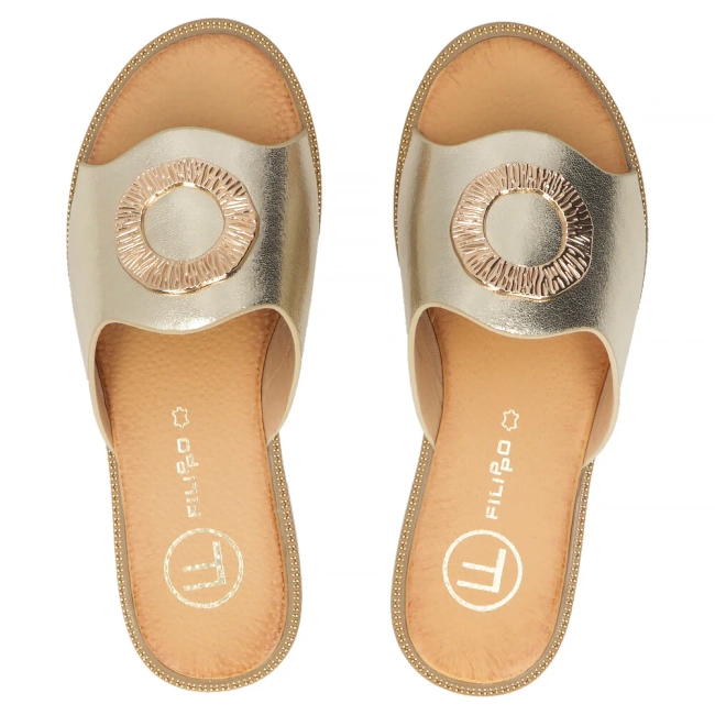 Flip-flops Filippo DK6906/25 GO gold