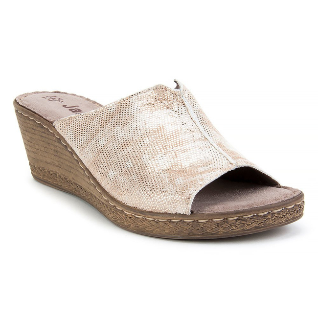 Slippers Jana 8-27210-20 988 Platinium Snake