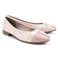 Baleriny Jana Soft Line 8-22165-20 521 Rose