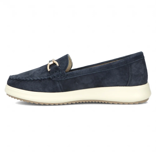 Leather loafers Filippo DP6135/25 NV navy