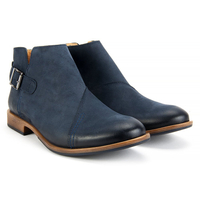 Ankle boots FILIPPO 414S nubuck navy blue