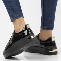 Leather shoes FILIPPO DP3533/22 BK L black