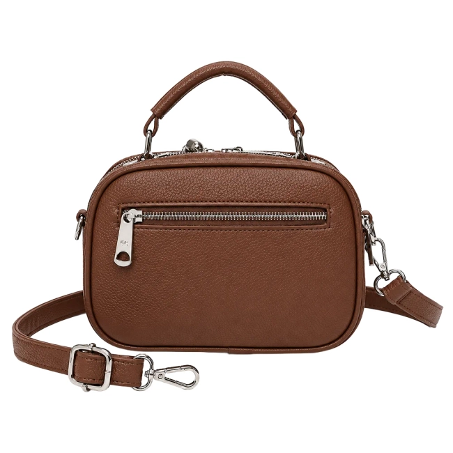 Brown handbag Toma
