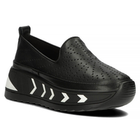 Leather shoes Filippo DP4302/22 BK black
