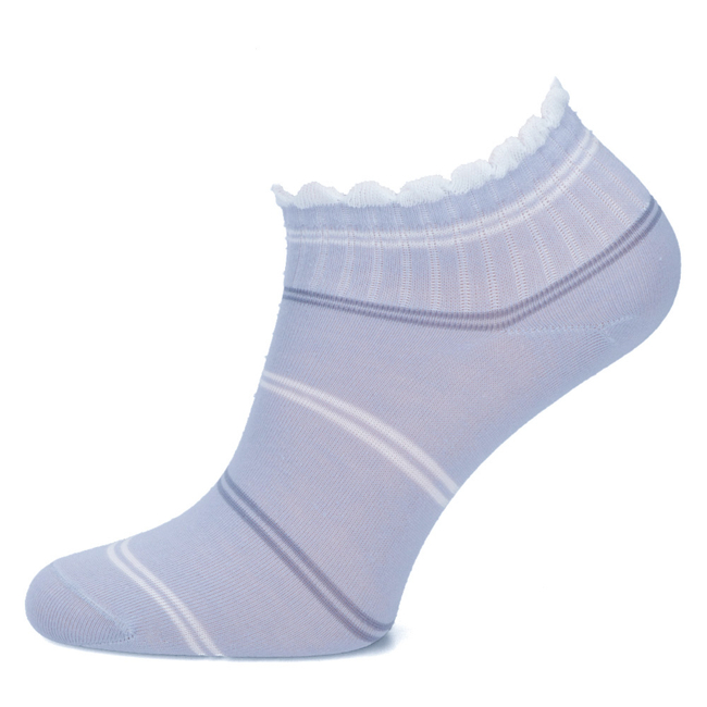 Women's Socks 2508-1 stripes blue