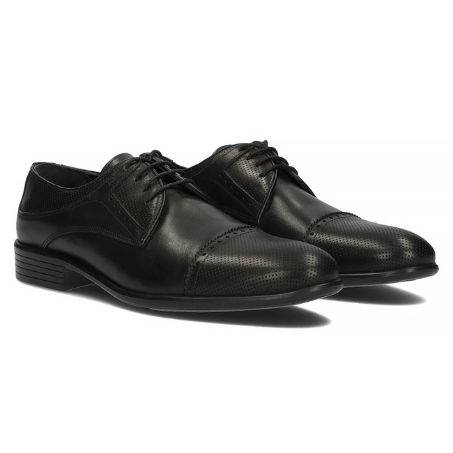 Leather shoes Filippo 3613 black