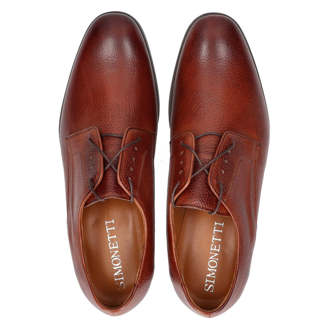 Półbuty Simonetti E-6730 brązowe