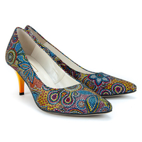 Pumps FILIPPO 2161 Peacock Eye Yellow