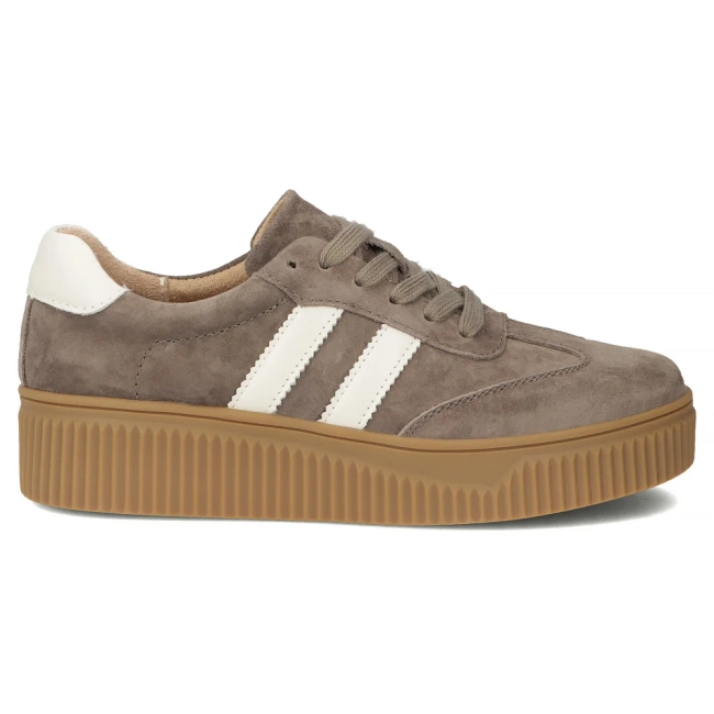 Leather sneakers Filippo DP6776/26 TP Taupe