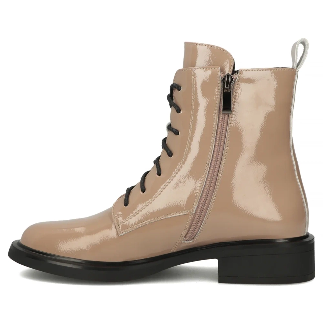 Leather ankle boots Filippo DBT7315/25 BE beige