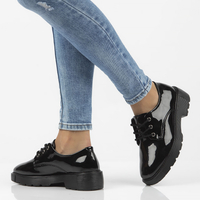 Skórzane półbuty Filippo DP3934/22 BK czarne