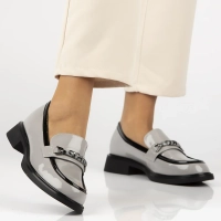 Leather lords Filippo DP6929/25 GR grey