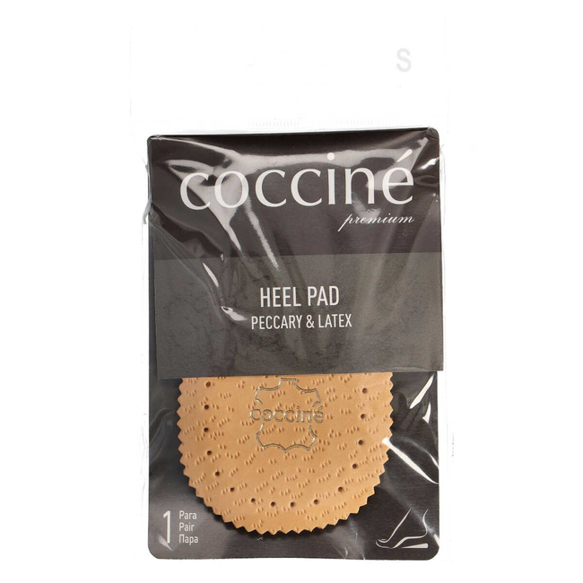 Coccine heel latex & sheepskin pekari