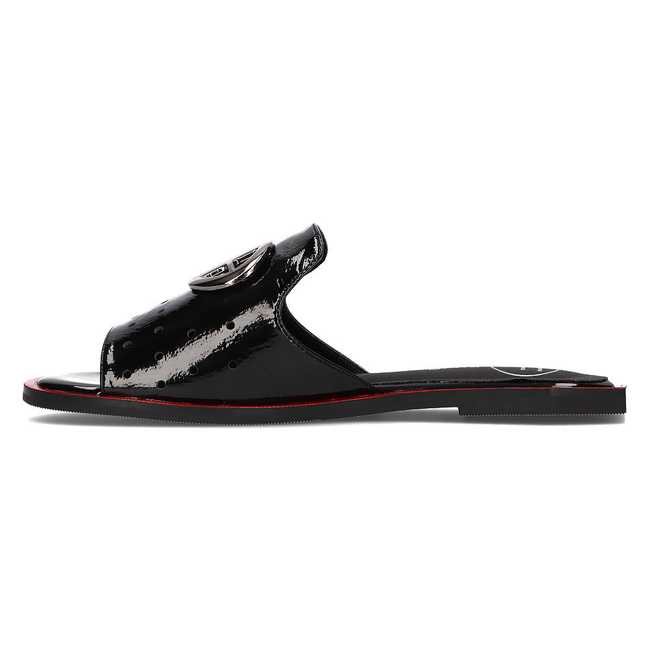 Klapki Filippo DK2353/21 BK czarne