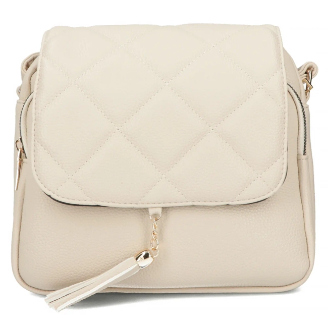 Beige handbag tessa quilted