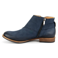 Ankle boots FILIPPO 414S nubuck navy blue
