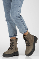 Leather ankle boots Filippo DBT4216/22 GR grey