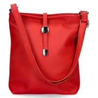 Filippo leather handbag 211209 Red