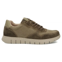 Skórzane sneakersy Filippo MP8296/26 KH khaki