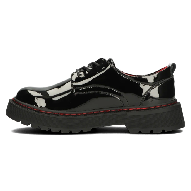 Leather shoes Filippo DP4736/24 BK black