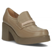 Leather shoes Filippo 20157 fango