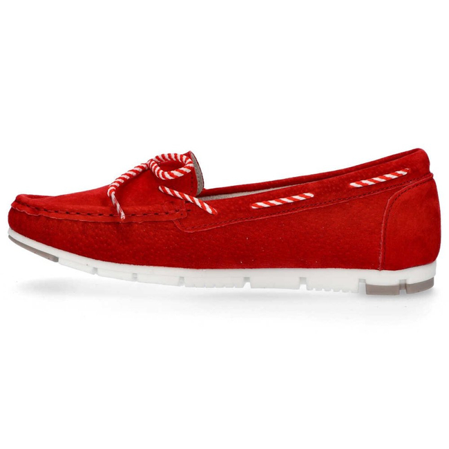 Leather shoes Filippo DP1403/20 RD red