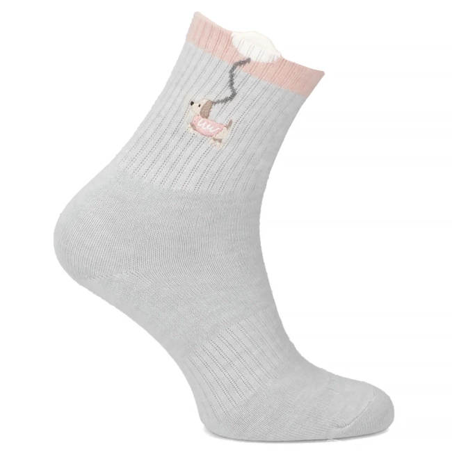 Women's Socks LM18-502 grey