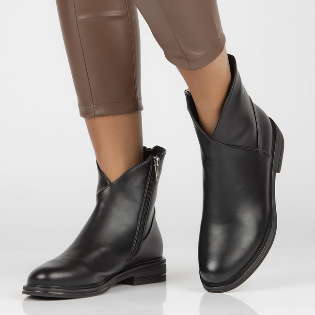 Botki Filippo DBT4077/22 BK czarne