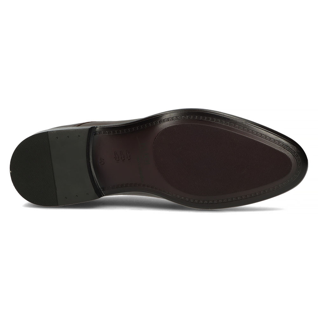 Leather shoes Filippo 0118 brown CEVIZ