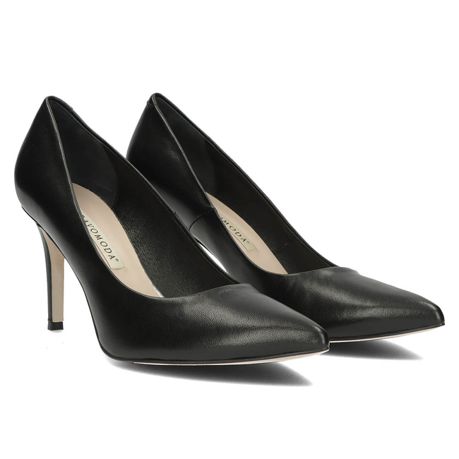 Leather pumps Bravo Moda 1679 Black