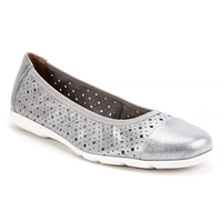 Baleriny Caprice 9-22151-20 920 Silver Metal