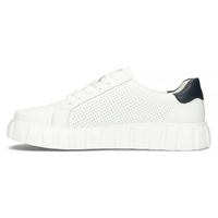 Skórzane Sneakersy Filippo MP946/23 WH białe