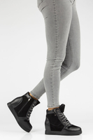 Leather ankle boots Filippo DBT3148/21 BK Black