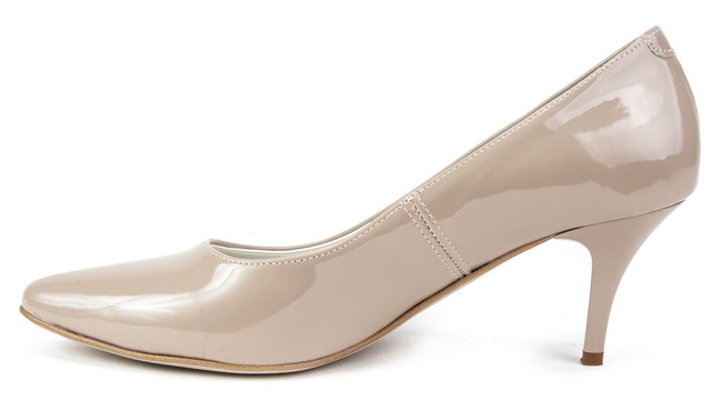 Czółenka FILIPPO 2161 Beż Lakier