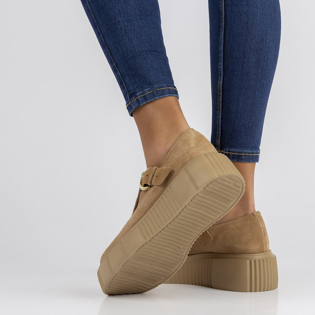 Leather shoes Filippo 20102 Camel