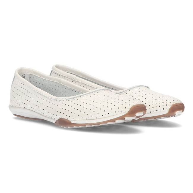 Leather shoes Filippo DP089/21 WH white