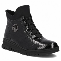 Skórzane botki Filippo DBT8075/26 BK PT czarne