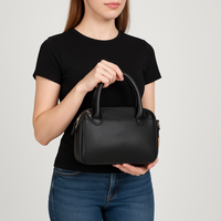 Black shoulderbag carry one
