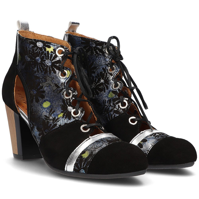 Leather boots Filippo 03938-01 Black